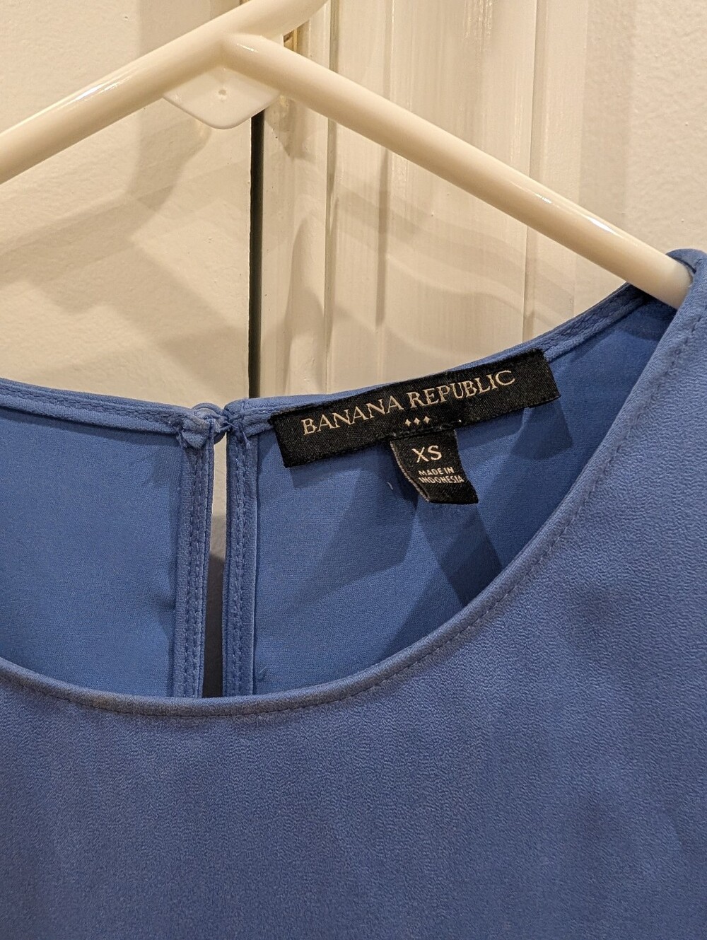 Banana Republic Sleeveless Top in Cornflower Blue